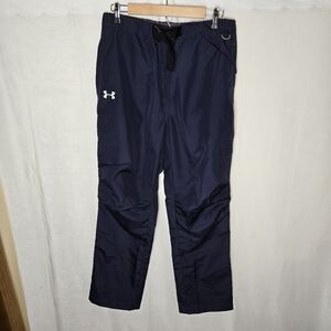 Under Armour Wet Gear Gale Pant Rain Wind Proof Men’s Size Medium Navy